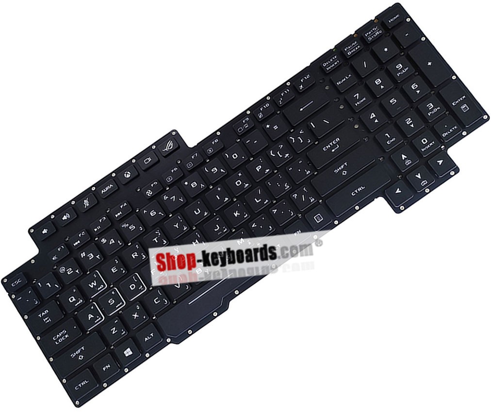 Asus 0KN1-2L2RU21 Keyboard replacement