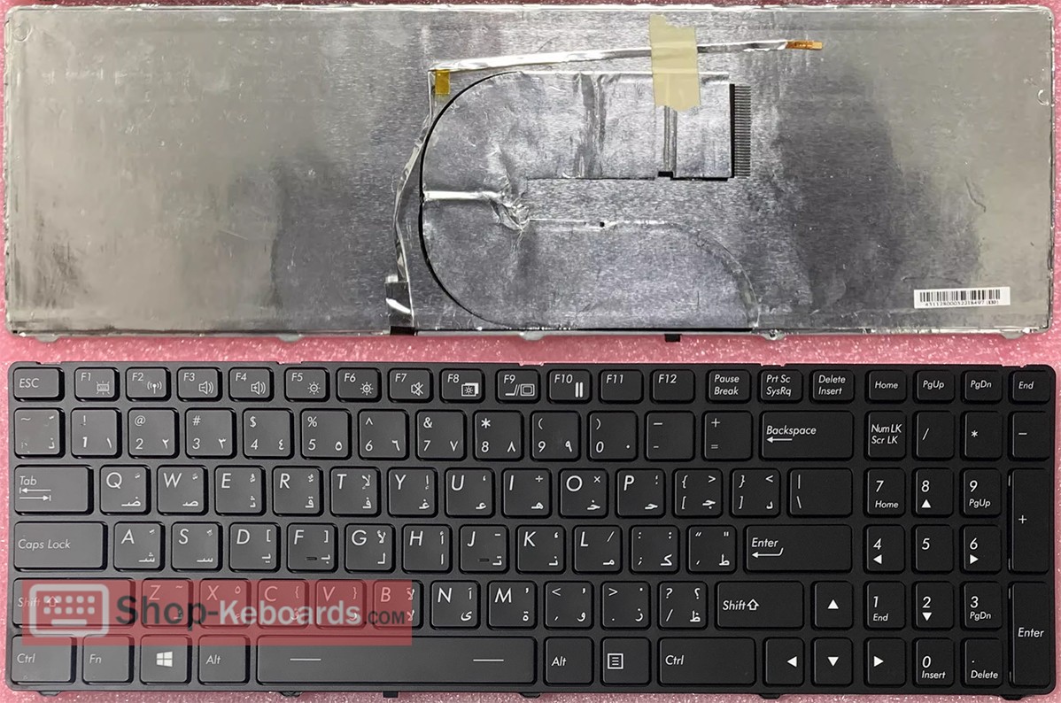GETAC V111418BK1 Keyboard replacement