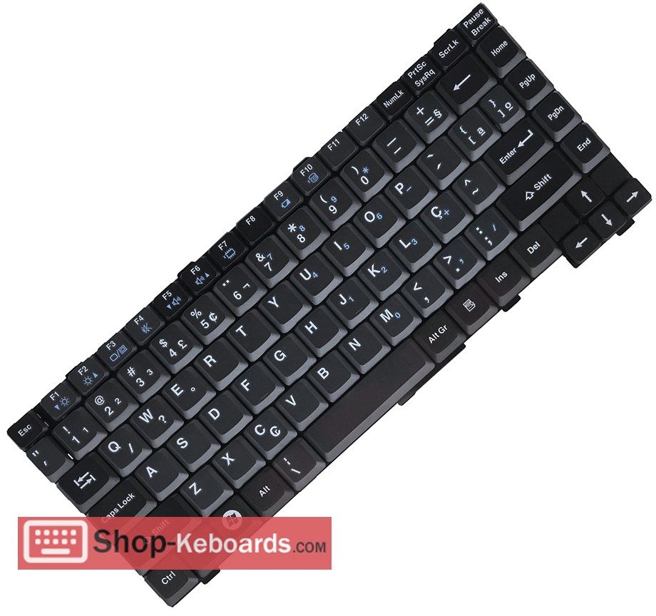 Panasonic MP-03100J0D8145LW Keyboard replacement