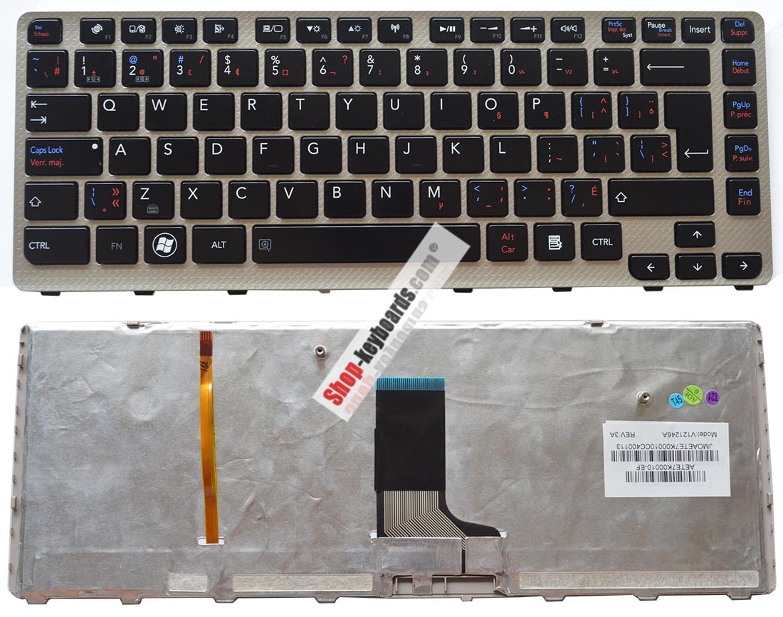 Toshiba Satellite E305 Series Keyboard replacement
