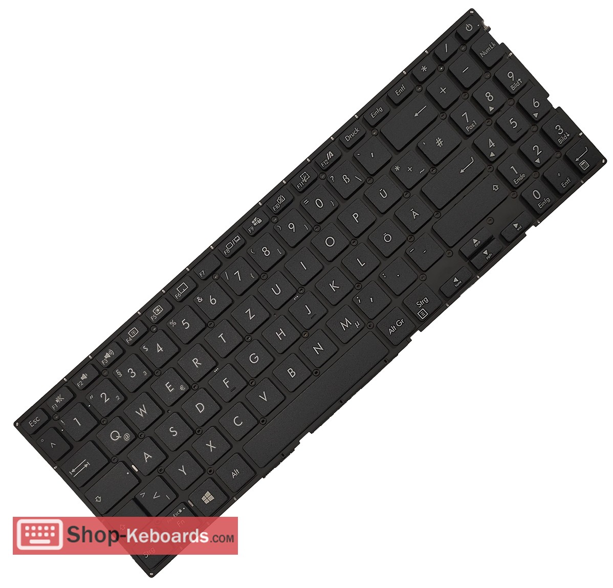 Asus K571GT Keyboard replacement