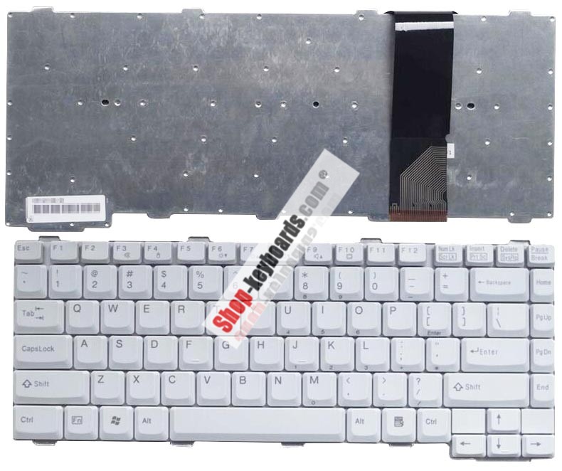 Fujitsu LifeBook C2340 Keyboard replacement