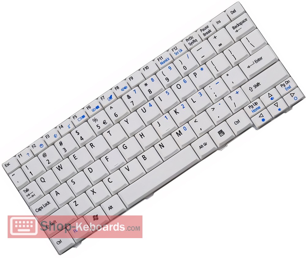 Acer NSK-AJ00U  Keyboard replacement