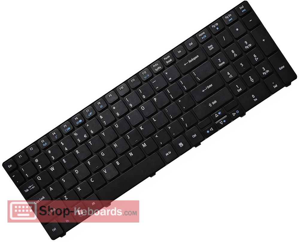 Acer Aspire 7540-1284 Keyboard replacement