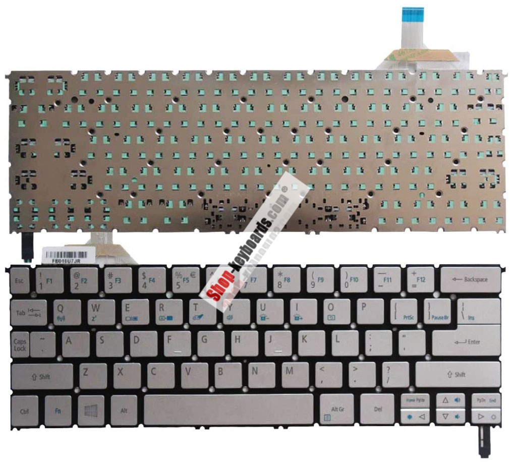 Acer Aspire S7-391-53314G12aws Keyboard replacement