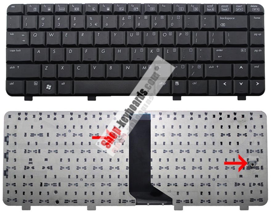 HP 541 Keyboard replacement