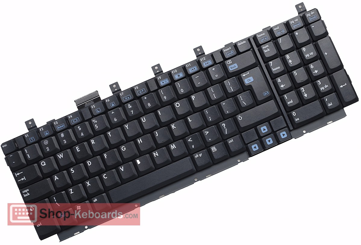 HP Pavilion dv8040ca Keyboard replacement