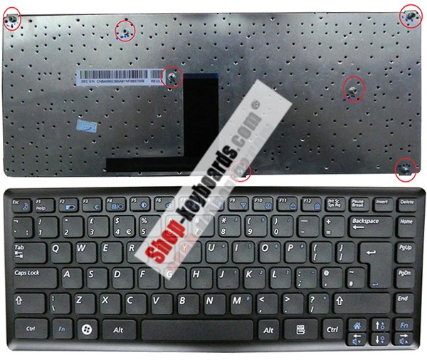 Samsung BA59-02365F Keyboard replacement