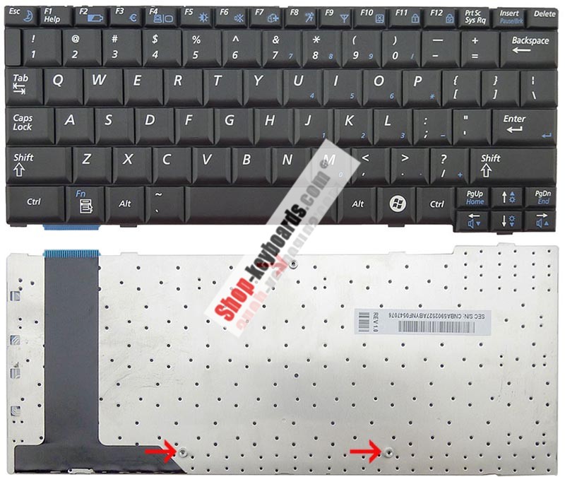 Samsung GRBA59-02462C Keyboard replacement