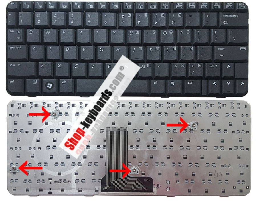 HP AETTSE00010 Keyboard replacement