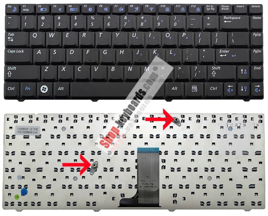 Samsung V020660AS1 RU Keyboard replacement