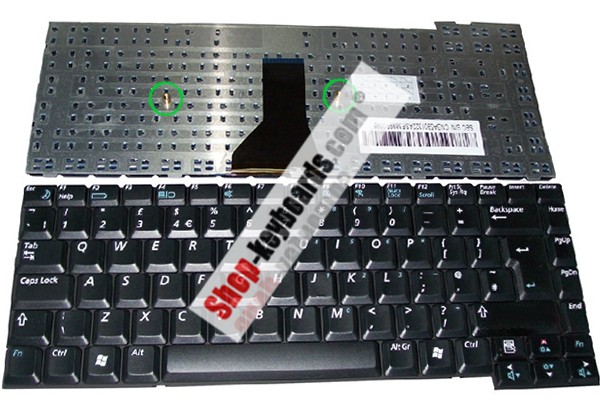 Samsung CNBA5902032ABYNF19J3195 Keyboard replacement