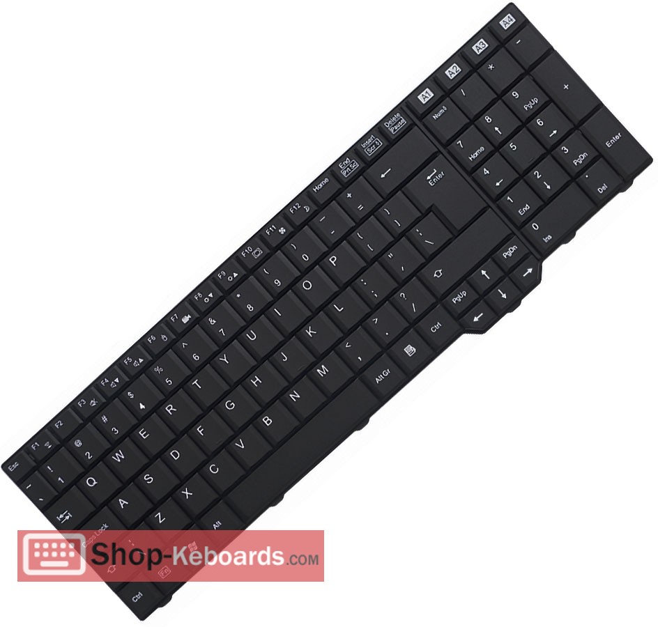 Fujitsu V080329BS4 Keyboard replacement