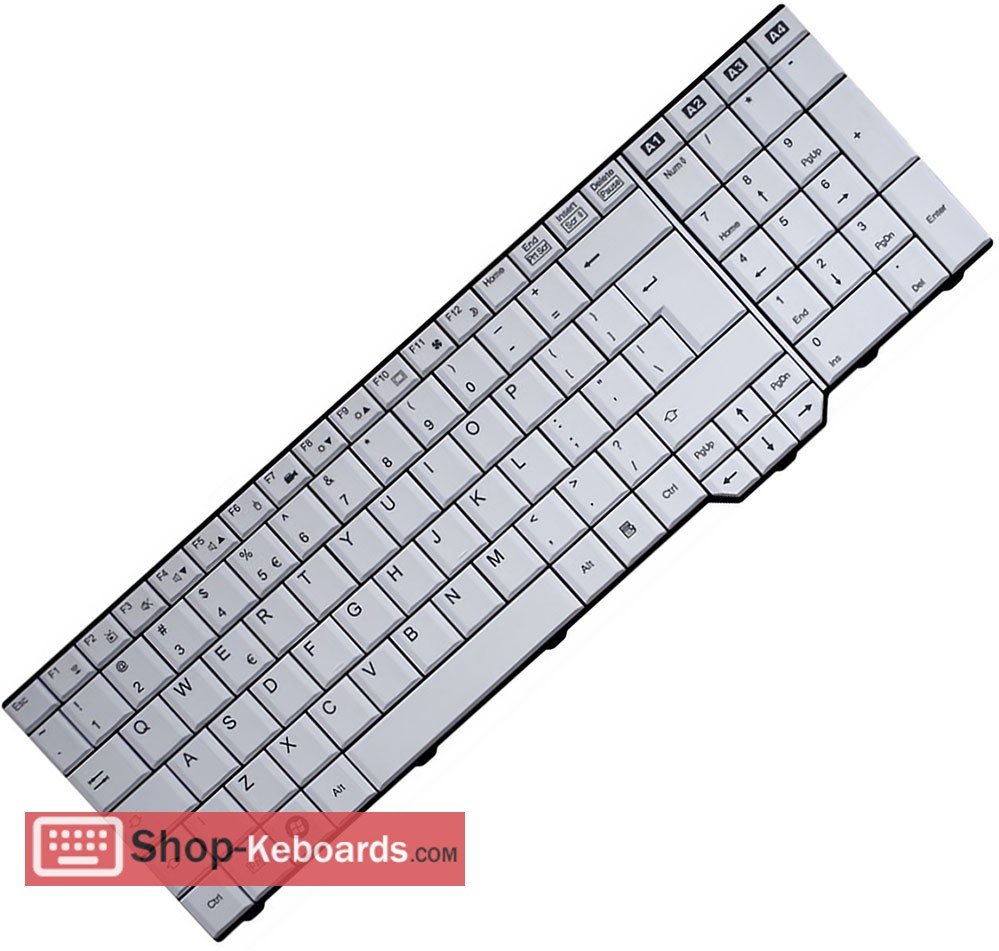 Fujitsu XA3520 Keyboard replacement