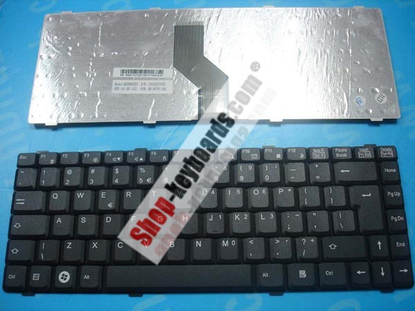 Fujitsu 90.4B907.U0G Keyboard replacement