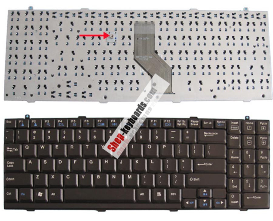 LG MP-09M16F0-9201  Keyboard replacement