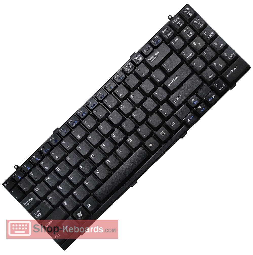 LG R580 Keyboard replacement