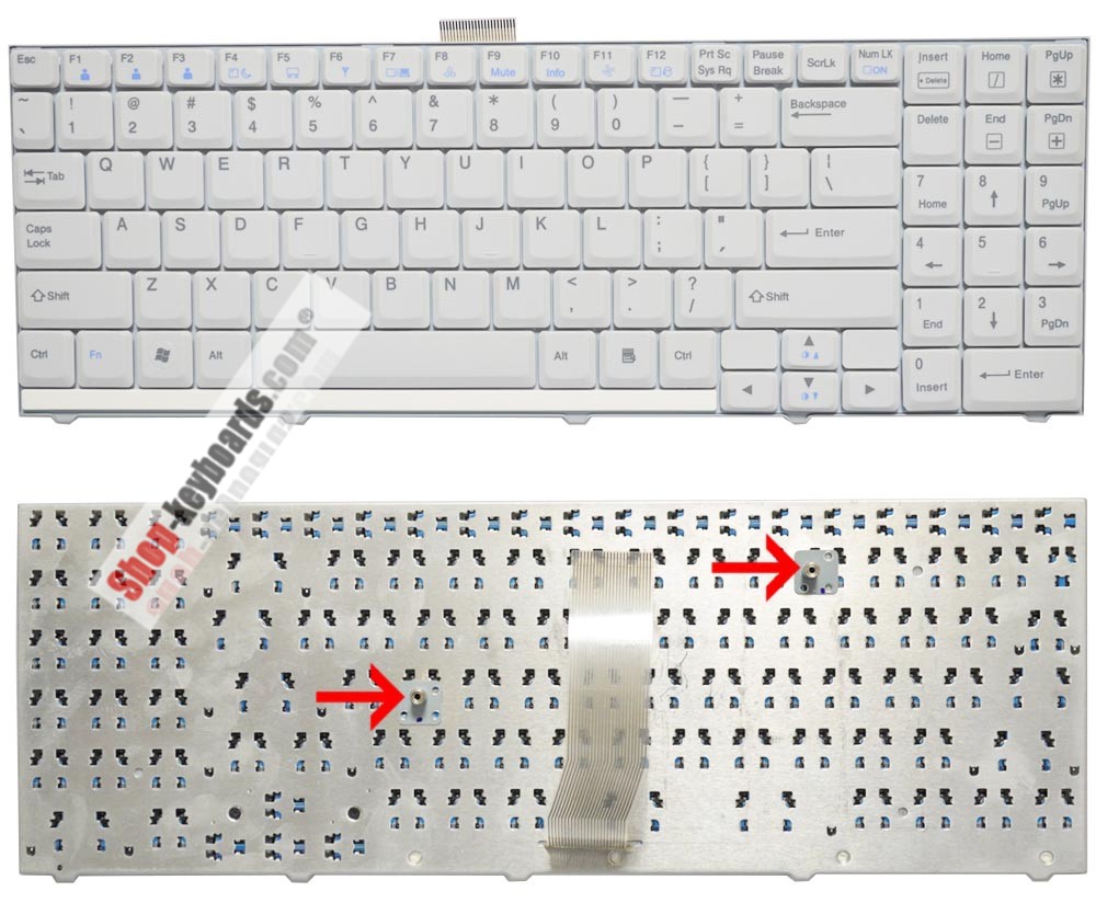 LG P1-P2LCF Keyboard replacement