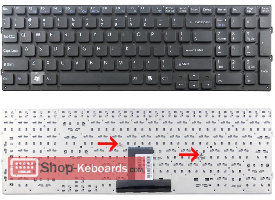 Sony PCG-71213M Keyboard replacement