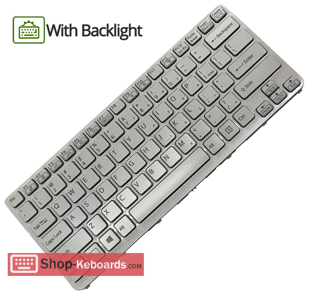Sony Vaio SVE14A25CHPI Keyboard replacement