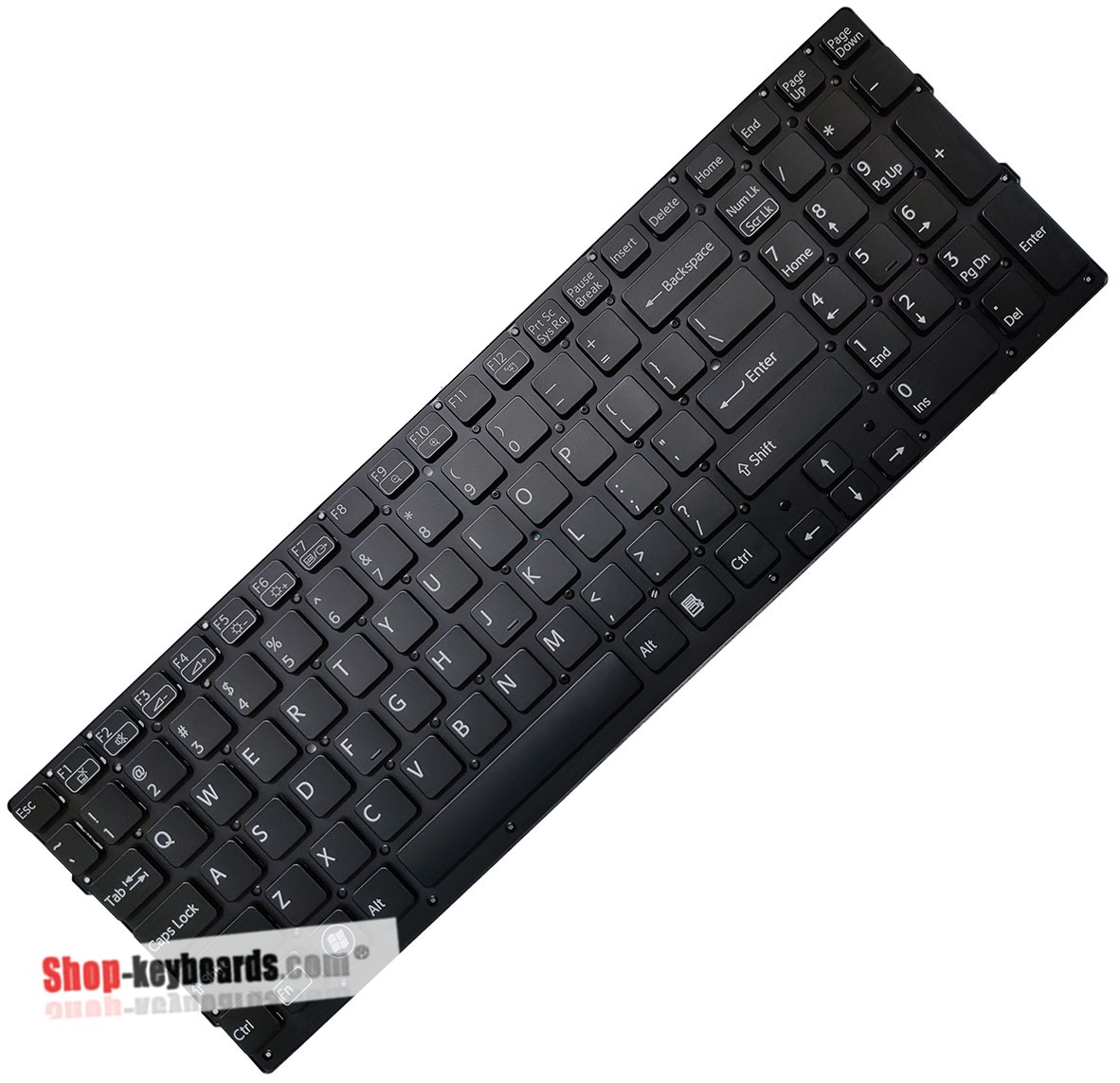 Sony VAIO VPC-F235FDB Keyboard replacement