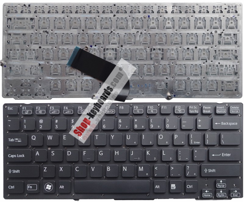 Sony Vaio VPC-SB1Z9R/B Keyboard replacement