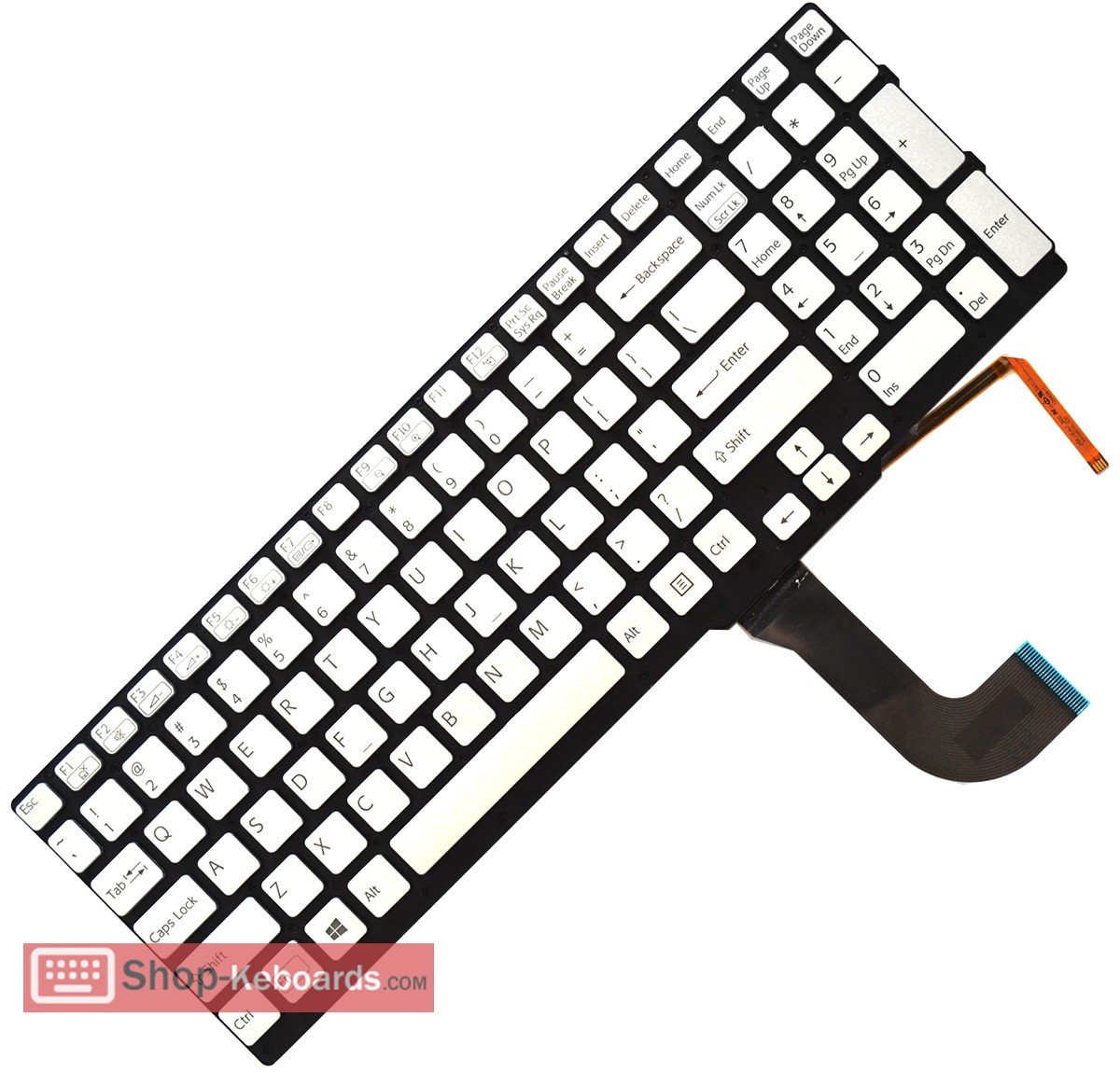 Sony 9Z.N6CBF.41F Keyboard replacement