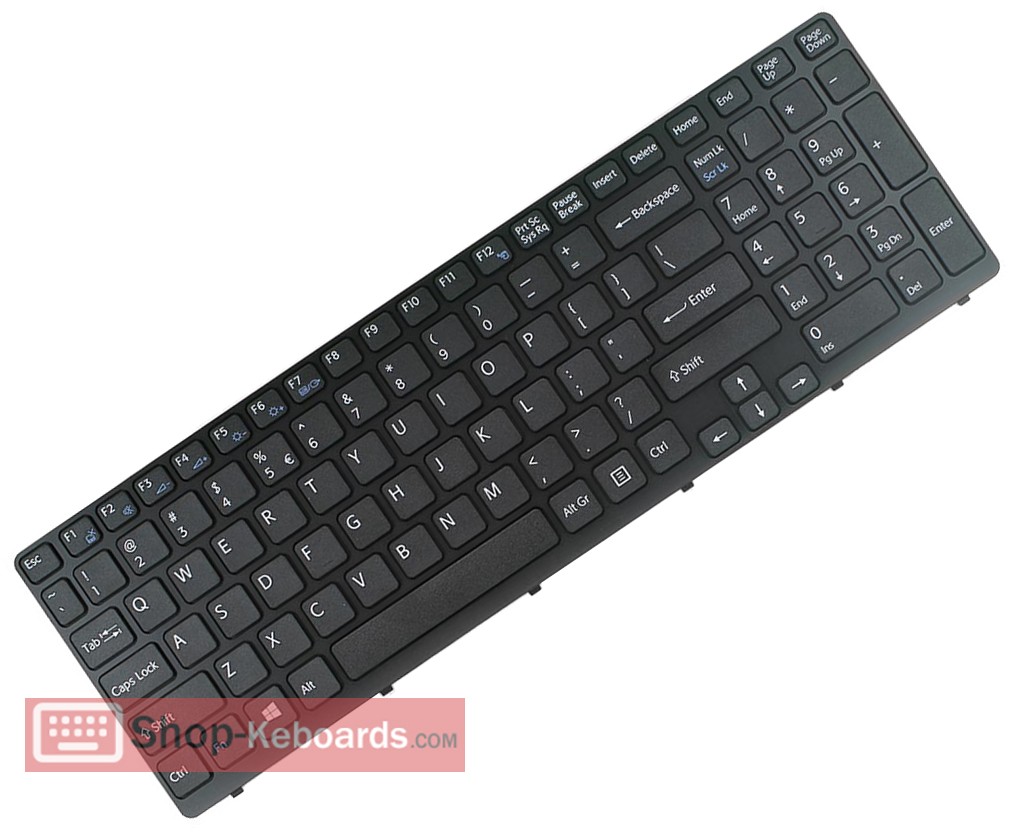 Sony VAIO SVE15116ENB Keyboard replacement