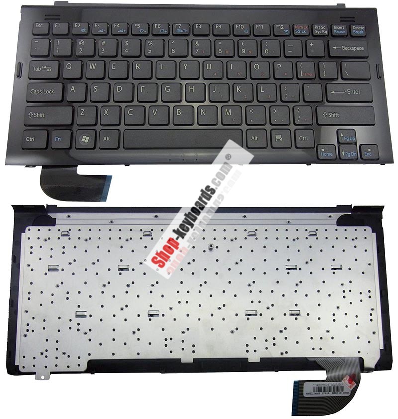 Sony Vaio VGN-TZ37 Keyboard replacement