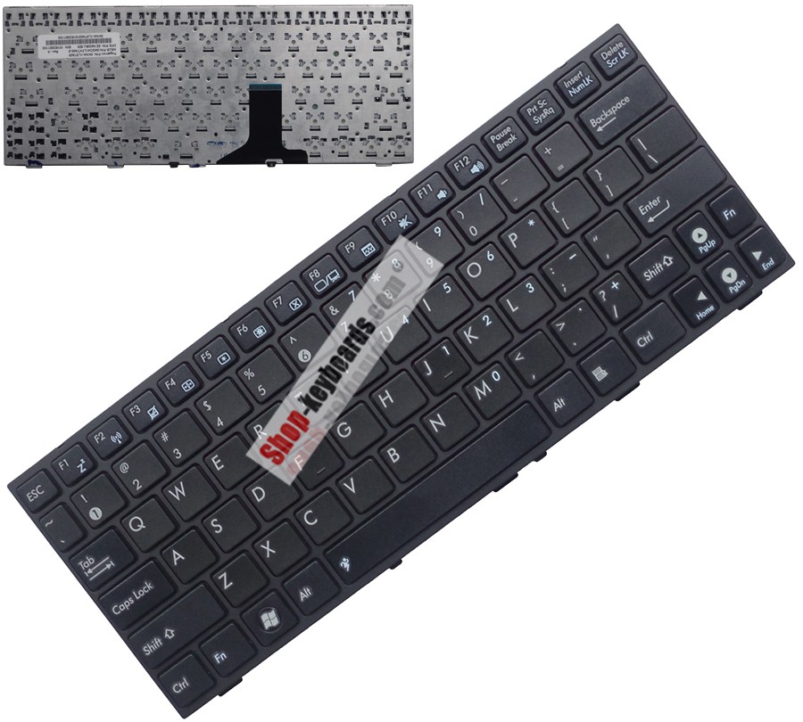 Asus Eee PC 1005HR Keyboard replacement