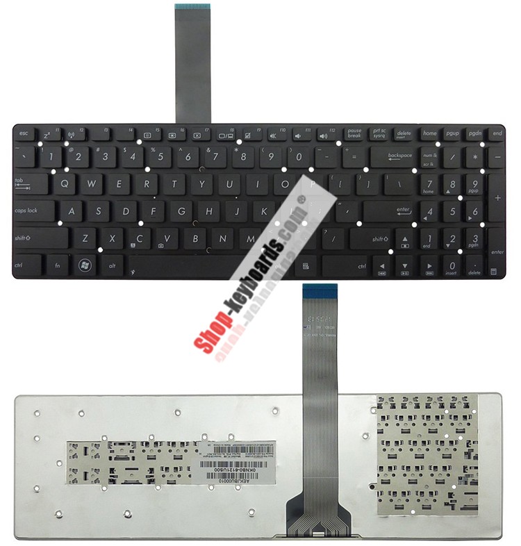 Asus K55VD-SX071V Keyboard replacement