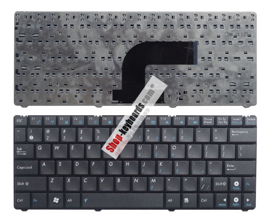 Asus Eee PC 1101HA-M Keyboard replacement