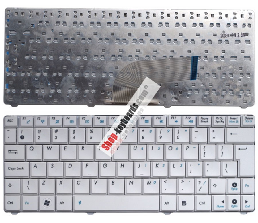 Asus Eee PC 1101HA-MU1X-WT Keyboard replacement