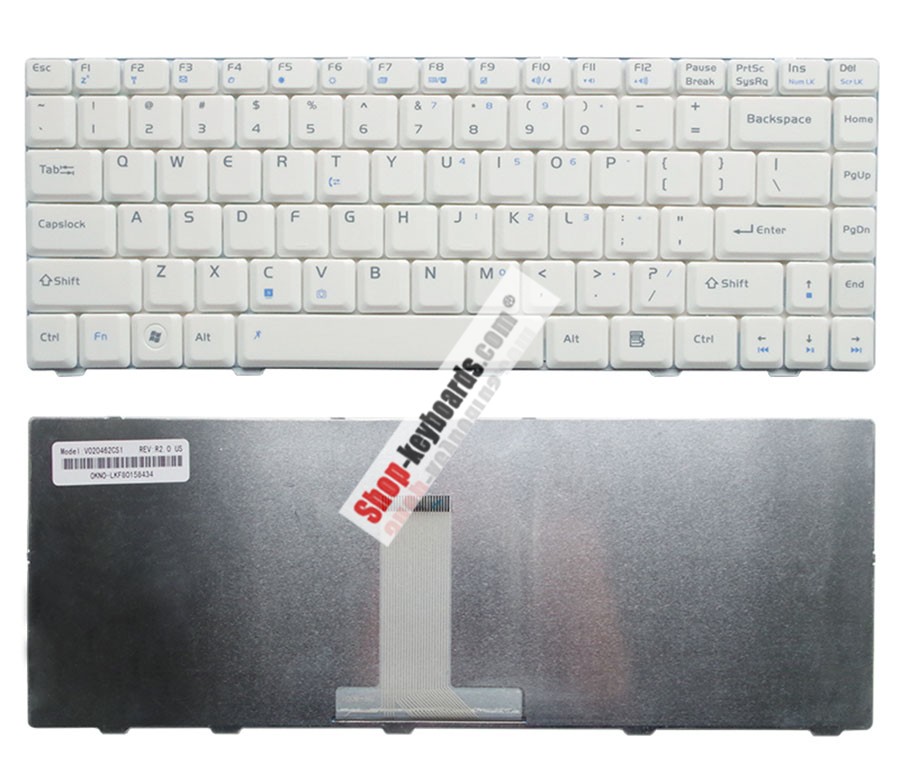 Asus V092362AK1 Keyboard replacement