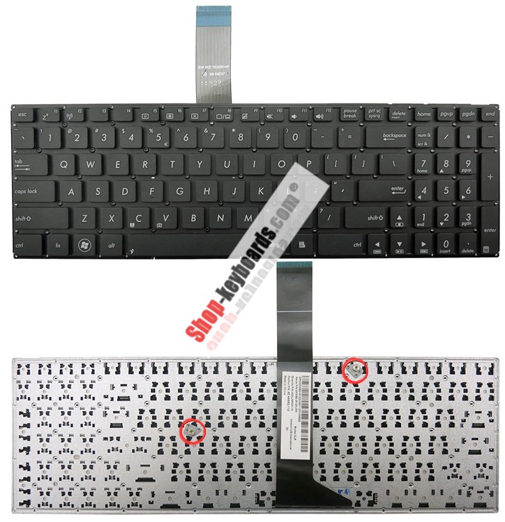Asus X501U-XX022V Keyboard replacement
