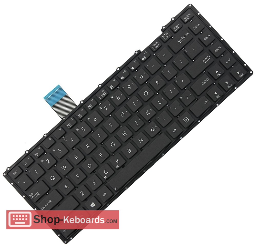 Asus Y481C Keyboard replacement
