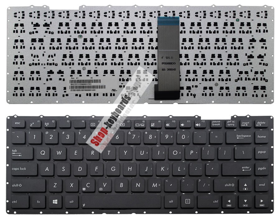 Asus X453MA Keyboard replacement