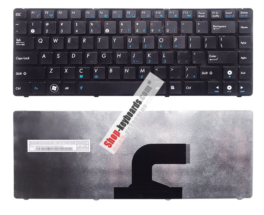 Asus K43SV-VX142 Keyboard replacement