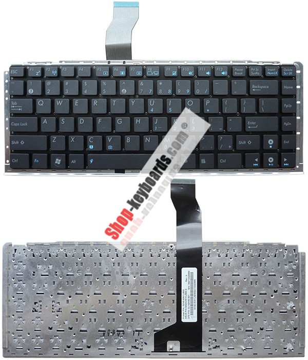 Asus UX30KA Keyboard replacement