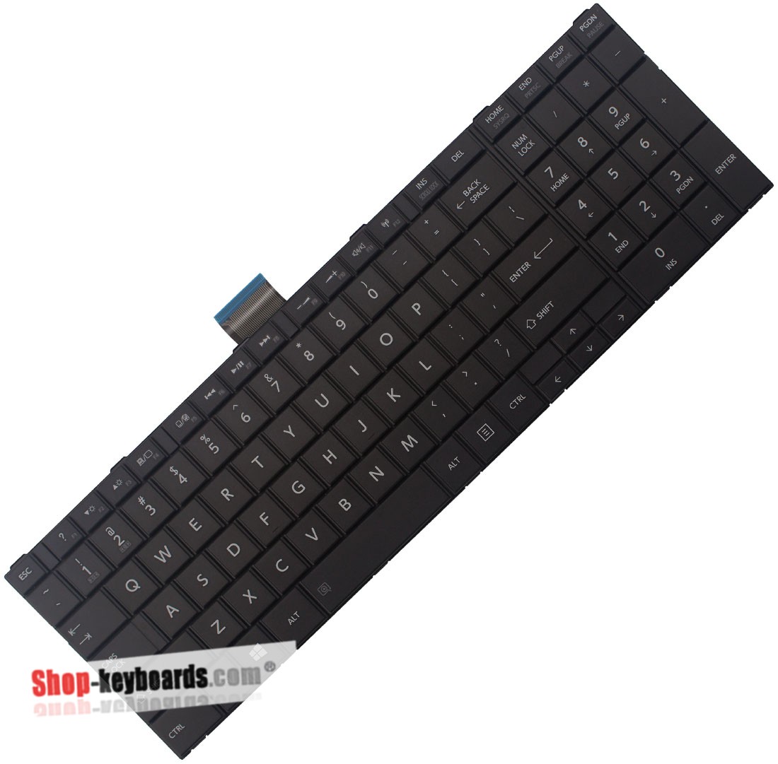 Toshiba Qosmio X870-11Q  Keyboard replacement