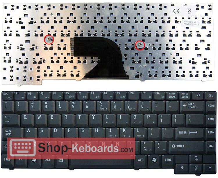 Toshiba MP-07B36D0-5281  Keyboard replacement