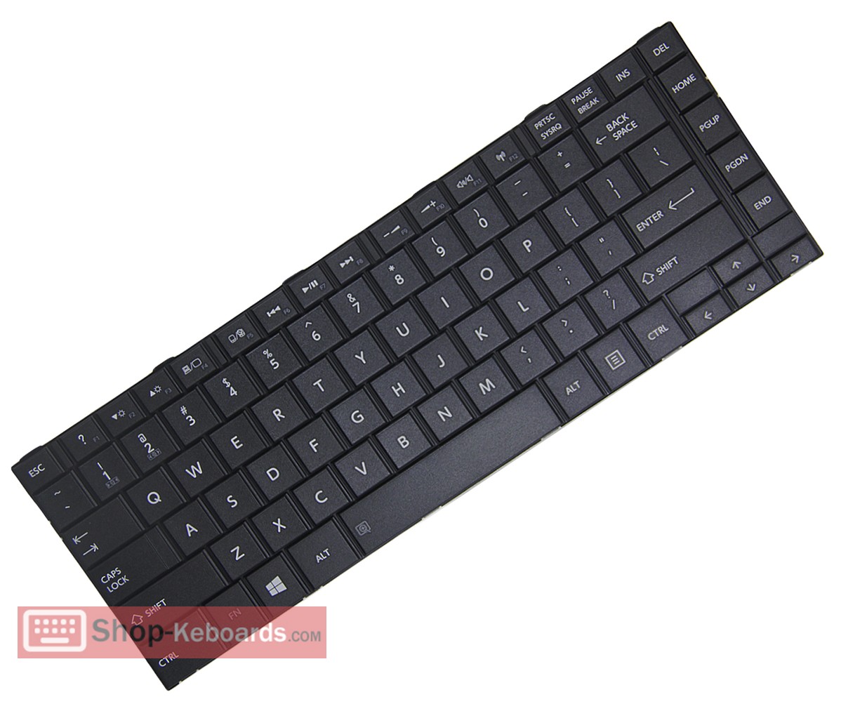 Toshiba MP-11B23US-9201B Keyboard replacement