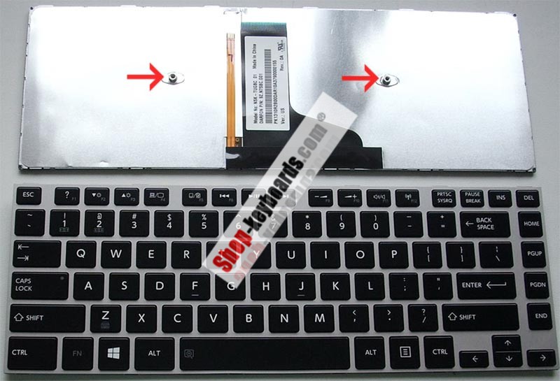 Toshiba Satellite M40t Keyboard replacement