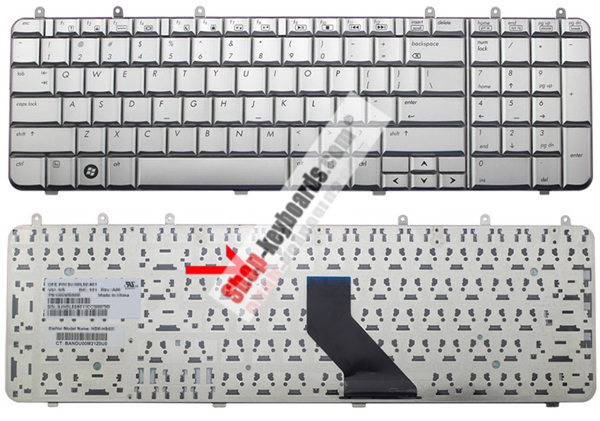 HP Pavilion dv7-1000 Series Keyboard replacement