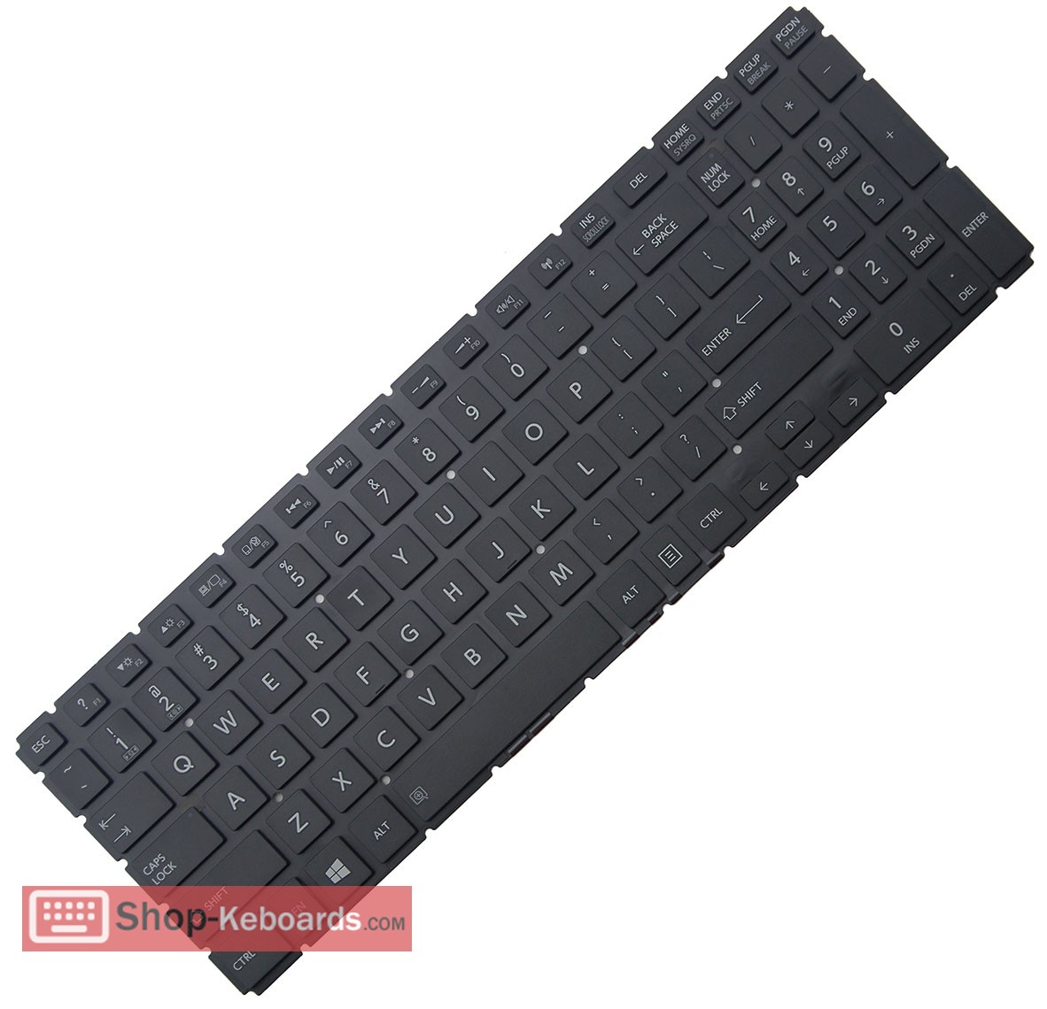 Toshiba SATELLITE C55D-C Keyboard replacement