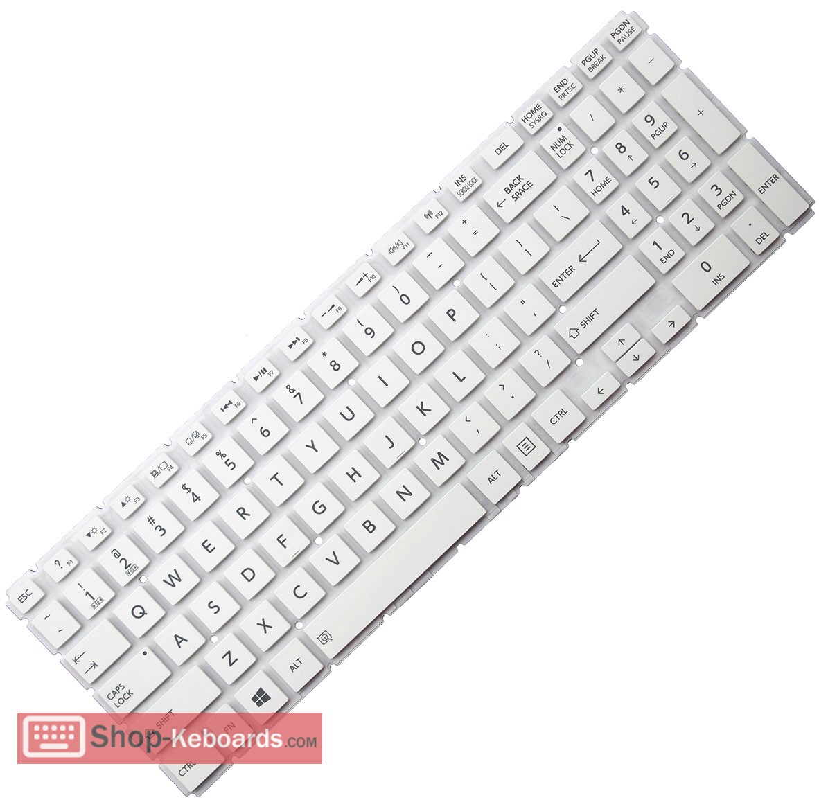 Toshiba SATELLITE C55D-C Keyboard replacement