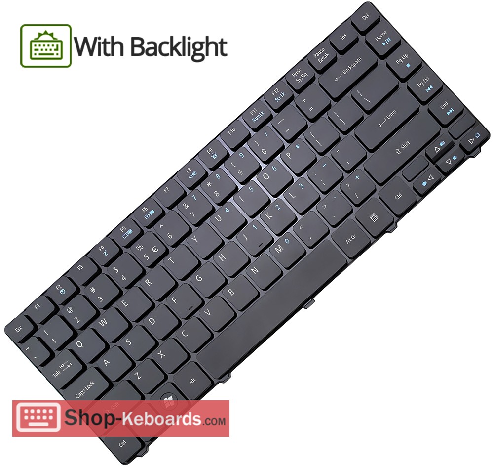 Acer Aspire 4736Z-431G25MN Keyboard replacement