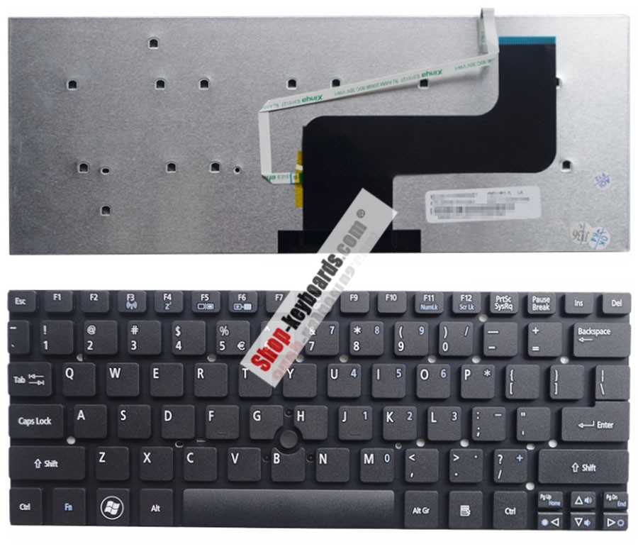 Acer 0KN0-YF1UI01 Keyboard replacement
