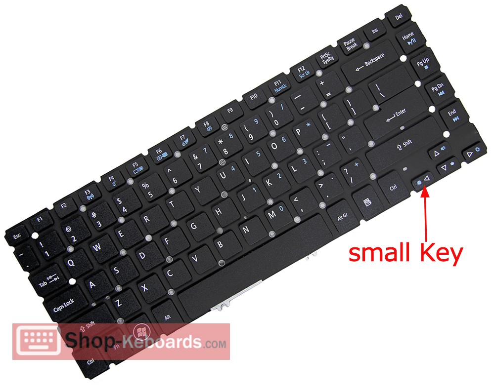 Acer Aspire V5-472P Keyboard replacement