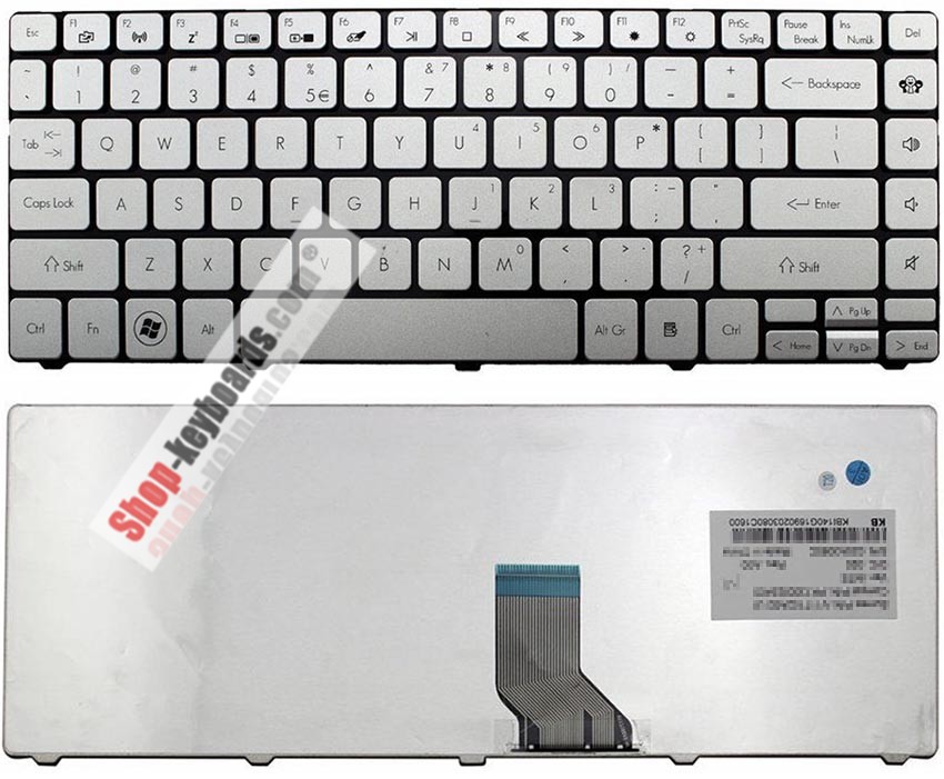 Acer TravelMate TimelineX 8481 Keyboard replacement